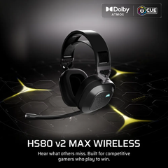 Tai nghe không dây Corsair HS80 v2 MAX