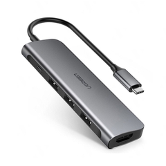Thiết bị mở rộng USB type-C sang HDMI/ Hub USB 3.0 hỗ trợ sạc cổng USB-C chính hãng Ugreen 50209