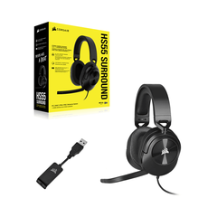 Tai nghe Corsair HS55 Surround (Trắng | Carbon)