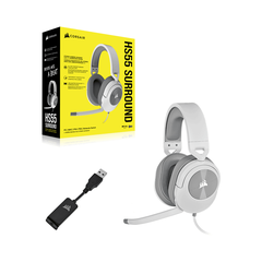 Tai nghe Corsair HS55 Surround (Trắng | Carbon)