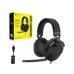 Tai nghe có dây Corsair HS65 Surround (Carbon | White)