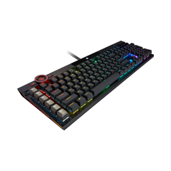 Bàn phím gaming có dây Corsair K100 BLK-RGB