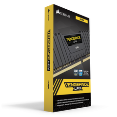 Bộ nhớ ram gắn trong Corsair DDR4 Vengeance LPX Heat spreader, 2666MHz 8GB đen