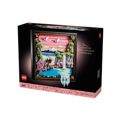 Bộ Mô Hình LEGO ART Khung Cảnh Hoa Anh Đào Nhật Bản #31218