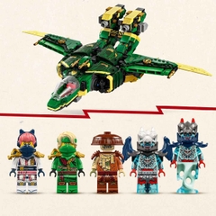 Bộ Mô Hình Lloyd Và Chiến Giáp Jet LEGO NINJAGO #71845