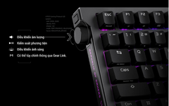 Bàn phím ASUS ROG Strix Morph 96 Wireless - NX Snow V2
