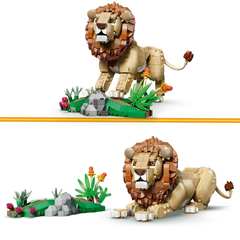 Bộ Mô Hình LEGO Creator Động Vật Hoang Dã: Sư Tử Oai Phong #31386