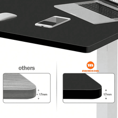 Mặt bàn gỗ MDF Dày 17mm Bo Tròn 4 Cạnh Tránh Chấn Thương