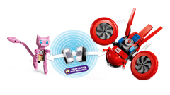 Bộ Mô Hình  LEGO Truy Tìm Sinh Vật Huyền Thoại Mew #72161
