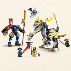 Bộ Mô Hình Rogue Và Cỗ Máy Rồng Chiến Đấu LEGO NINJAGO #71843