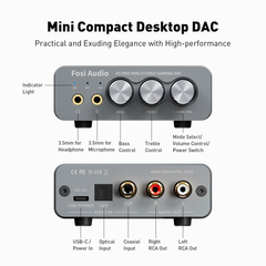 DAC Amply Fosi Audio K5 Pro