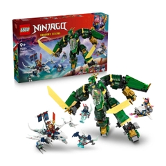 Bộ Mô Hình Lloyd Và Chiến Giáp Jet LEGO NINJAGO #71845