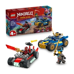 Bộ Mô Hình Rogue Vs. Drix: Trận Chiến Siêu Xe LEGO NINJAGO #71840