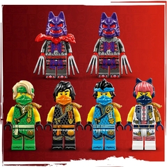 Bộ Mô Hình Siêu Xe Kết Hợp 4 Trong 1 LEGO NINJAGO #71820