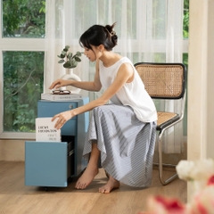 Tủ tài liệu thép di động HyperWork Ivy Slim