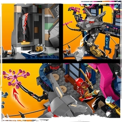 Bộ Mô Hình Tu viện bóng tối của mặt nạ sói LEGO NINJAGO #71813