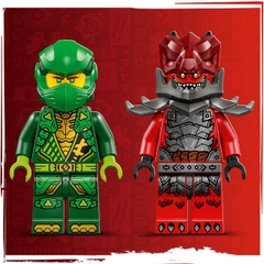 Bộ Mô Hình Xe Đua Của Lloyd LEGO NINJAGO #71828
