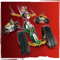 Bộ Mô Hình Siêu Xe Kết Hợp 4 Trong 1 LEGO NINJAGO #71820