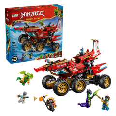 Bộ Mô Hình LEGO Ninjago Siêu Xe Chỉ Huy Land Bounty #71869