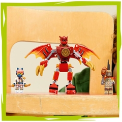 Bộ Mô Hình Bộ Chiến Đấu Chiến Giáp Rồng Của Kai LEGO NINJAGO #71851