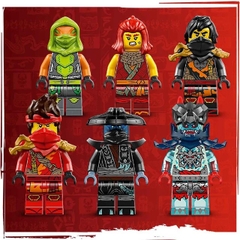 Bộ Mô Hình Xe Chiến Đấu Ninja Siêu Tốc LEGO NINJAGO #71844