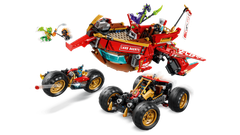 Bộ Mô Hình LEGO Ninjago Siêu Xe Chỉ Huy Land Bounty #71869