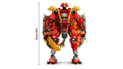 Bộ Mô Hình LEGO Ninjago Robot Rồng Biến Hình Của Wyldfyre #71868