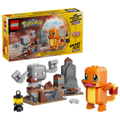 Bộ Mô Hình LEGO Trận Chiến Hang Động Của Charmander Và Geodude #72157