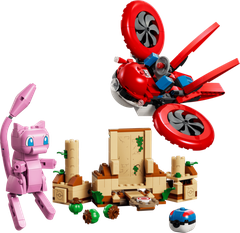 Bộ Mô Hình  LEGO Truy Tìm Sinh Vật Huyền Thoại Mew #72161