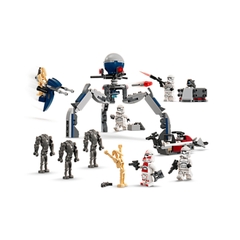 Bộ Mô Hình Lắp Ráp LEGO Star Wars Clone Trooper & Battle Droid #75372