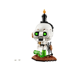 Bộ Mô Hình Lắp Ráp LEGO Halloween Skull Candle Mắt Dạ Quang #40883