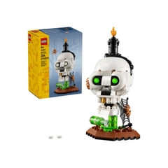Bộ Mô Hình Lắp Ráp LEGO Halloween Skull Candle Mắt Dạ Quang #40883