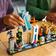 Bộ Mô Hình Lắp Ráp LEGO Marvel The Marvel Skyline #67006