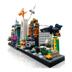 Bộ Mô Hình Lắp Ráp LEGO Marvel The Marvel Skyline #67006
