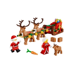 Bộ Mô Hình Lắp Ráp LEGO Santa's Holiday Sleigh Adventure #40866