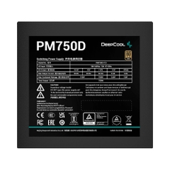 Nguồn máy tính Deepcool PM750D 750W 80 Plus Gold R-PM750D-FA0B-EU