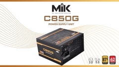 NGUỒN MIK C850G 80PLUS GOLD (ATX 3.0 - PCIE 5.0)