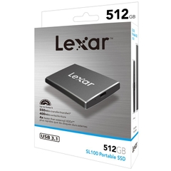 Ổ cứng di động SSD Lexar SL100-512GB