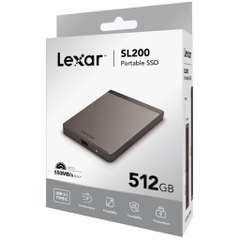 Ổ cứng di động SSD Lexar SL200-512GB