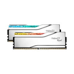 G.Skill Trident Z5 Royal RGB 32GB Memory Kit – Metallic Silver, 32GB (2x16GB) DDR5, 6400MHz