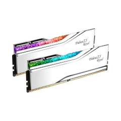 G.Skill Trident Z5 Royal RGB 32GB Memory Kit – Metallic Silver, 32GB (2x16GB) DDR5, 6400MHz