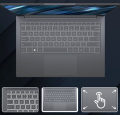 Laptop Acer Go Air 14 2025 Core 5 210H RAM 32GB SSD 1TB 14" 2.2K IPS 100% sRGB (Acer Swift SFA14-77) | Grey