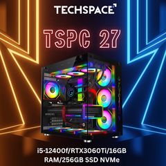 Gaming PC TSPC 27 (i5-12400f/RTX3060Ti/16GB RAM/256GB SSD NVMe)