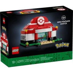 Bộ Mô Hình LEGO Mini Pokémon Center #40911