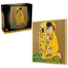 Bộ Mô Hình Tranh Nghệ Thuật - Gustav Klimt Nụ Hôn LEGO Art #31221