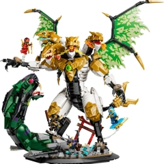 Bộ Mô Hình LEGO Ninjago Trận Chiến Siêu Rồng (Ultra Dragon Battle) #71872