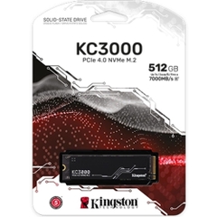 SSD Kingston KC3000 512GB M.2 PCIe Gen4 x4 NVMe SKC3000S/512G