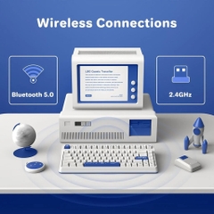 Bàn phím cơ không dây IQUNIX L80 Cosmic RGB Wireless