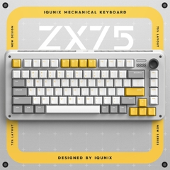 Bàn Phím Cơ IQUNIX ZX75 Gravity Wave Wireless