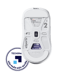 (ĐỘC QUYỀN TECHSPACE) Chuột không dây Pulsar X2H eS - Trắng